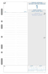 EXACOMPTA Recharge pour organiseur EXACOMPTA Recharge pour organiseur