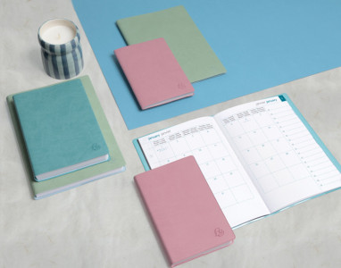 EXACOMPTA Agenda de poche EasyDay 17, 2027, Ondine, assorti