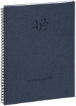 EXACOMPTA Agenda de bureau Consultations 29 S, 2027, bleu EXACOMPTA Agenda de bureau Consultations 29 S, 2027, bleu