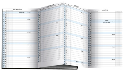 EXACOMPTA Agenda de poche Exaplan 16, 2027, Winner, assorti