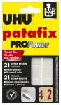 UHU Pastilles adhésives patafix PROPower, détachable, blanc UHU Pastilles adhésives patafix PROPower, détachable, blanc