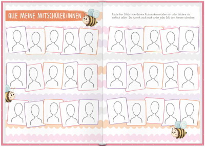 Häfft Lernfreunde Einschulungsalbum Endlich Schulkind, rosa
