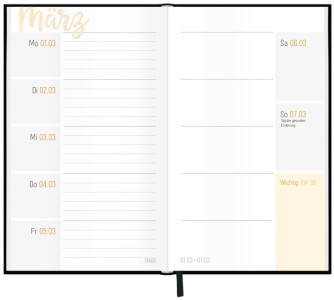 Häfft Jugendkalender Timer slim 