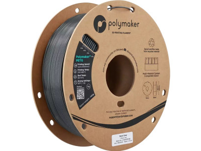 Polymaker PETG 1,75mm DARK GREY 1kg POLYMAKER 3D FILAMENT