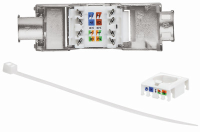 LogiLink Module Keystone cat. 6A, classe EA, blindé