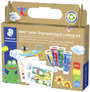 Restposten:STAEDTLER Kreativset Noris junior mit Fingerfarbe