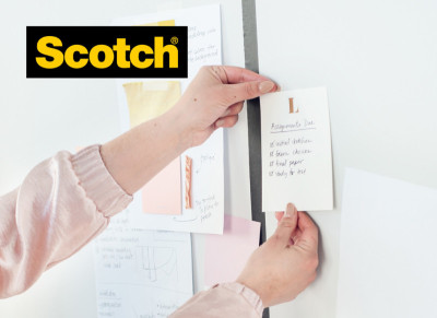 Scotch Ruban adhésif Crystal, 19 mm x 33 m, 3+1 GRATUIT