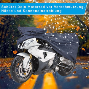 cartrend Housse de moto, imperméable, taille: M