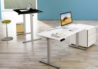 kerkmann Sitz-Steh-Schreibtisch Move New Base, (B)1.200 mm