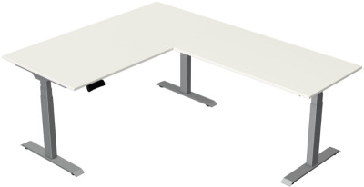kerkmann Sitz-Steh-Schreibtisch Move New Base mit Anbau