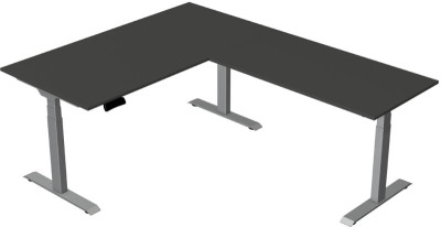 kerkmann Sitz-Steh-Schreibtisch Move New Base mit Anbau