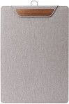 sigel Porte-menu à pince, A5, gris foncé / beige sigel Porte-menu à pince, A5, gris foncé / beige