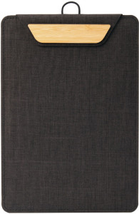 sigel Porte-menu à pince, A5, gris clair / marron