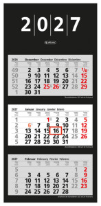 herlitz 3-Monats-Wandkalender 2027