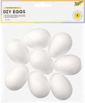 folia Oeuf en polystyrène S, 30 x 20 mm, blanc folia Oeuf en polystyrène S, 30 x 20 mm, blanc