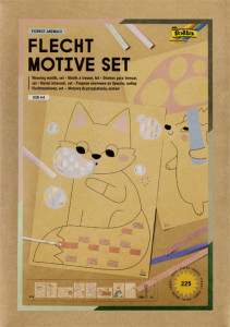 folia Motifs à tresser Safari, 225 pièces