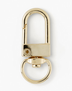 folia Mousqueton M, 12 x 33 mm, or rosé