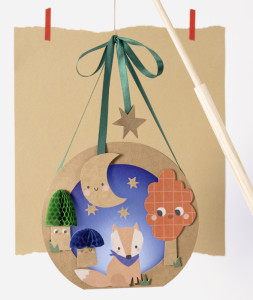 folia Lanterne DIY Wwoodland, kraft