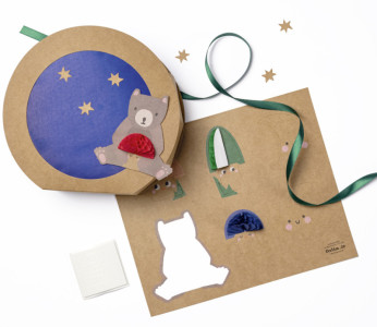 folia Lanterne DIY Wwoodland, kraft