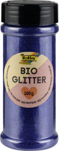 folia Paillettes Bio Glitter, 100 g, bleu