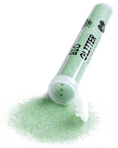 folia Paillettes Bio Glitter, tube, 10 g, menthe irisé
