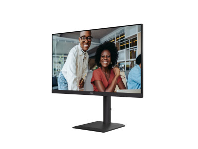 AOC : 27IN IPS 4K 400CD/ 2HDMI/DP/4USB/USB-C DOCK/HP/HAS