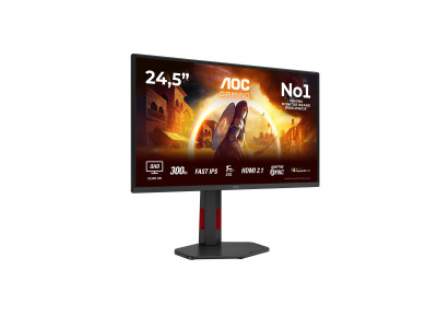 AOC : AOC MONITOR 24 IPS 300HZ 2560X1440 QHD 0.3MS 16:9 1000:1