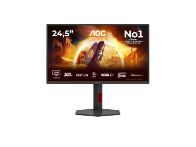 AOC : AOC MONITOR 24 IPS 300HZ 2560X1440 QHD 0.3MS 16:9 1000:1