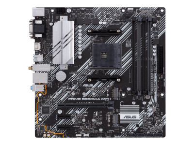 Asustek : PRIME B550M-A WIFI II//AM4 B550 DUAL M.2 WIFI AURA Mo