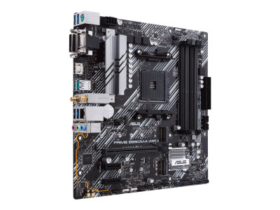 Asustek : PRIME B550M-A WIFI II//AM4 B550 DUAL M.2 WIFI AURA Mo