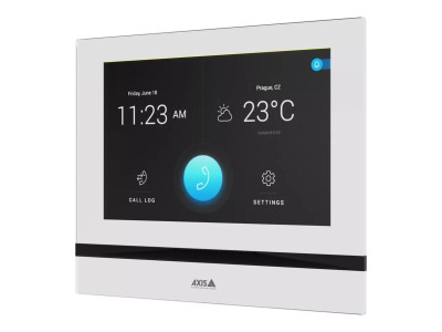 Axis : AXIS I5304 WHITE 7IN TOUCHSCREEN ANSWERING UNIT avec