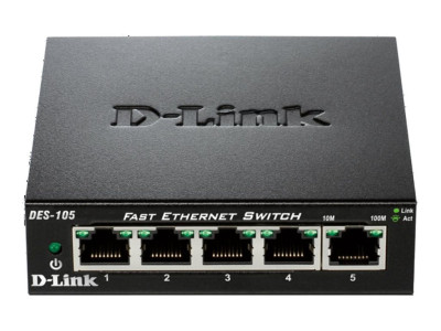 D-Link : 5-PORT 10/100 METAL HOUSING DESKTOP SWITCH VER. D1