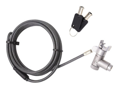 DLH : CABLE de SECURITE MACBOOK PRO 2M A CLE