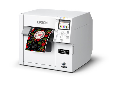 Epson : COLORWORKS CW-D3800E DESKTOP COLOUR LABEL printer MAX. 100 MM
