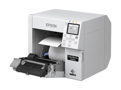 Epson : COLORWORKS CW-D3800E DESKTOP COLOUR LABEL printer MAX. 100 MM
