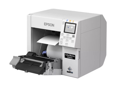 Epson : COLORWORKS CW-D3800E DESKTOP COLOUR LABEL printer MAX. 100 MM