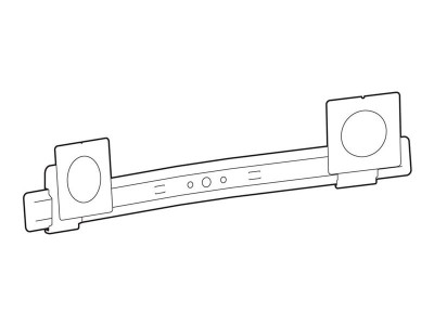 Ergotron : ACCESSORY LX PRO DUAL DISPLAY BOW END ESW