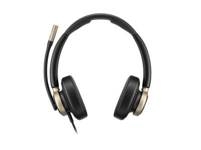 HP - Poly : HP POLY MISSION 825 STEREO USB WIRED HEADSET (BULK) WW