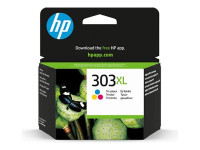 HP : HP 303XL HIGH YIELD TRI-COLOR ORIGINAL INK cartridge