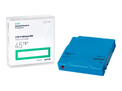 HPe : HPE LTO-9 ULTRIUM 45TB RW CUSTOM LABELED LIBRARY pack 20 D