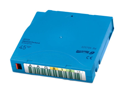 HPe : HPE LTO-9 ULTRIUM 45TB RW CUSTOM LABELED LIBRARY pack 20 D