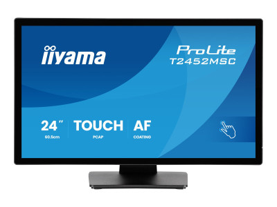 Iiyama : 24IN IPS FHD PCAP+/400CD/ HDMI/DP/2USB/HP