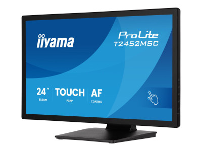 Iiyama : 24IN IPS FHD PCAP+/400CD/ HDMI/DP/2USB/HP