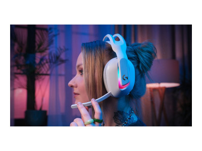 Logitech : A20 X GAMING HEADSET WHITE - EMEA28I-935