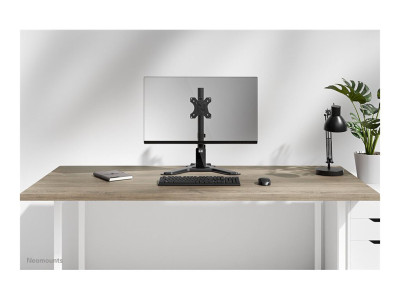 Neomounts : DS45-600BL1 SINGLE MONITOR STAND - 10-32IN - 0-9 KG19 8 LBS