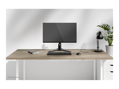 Neomounts : DS45-600BL1 SINGLE MONITOR STAND - 10-32IN - 0-9 KG19 8 LBS