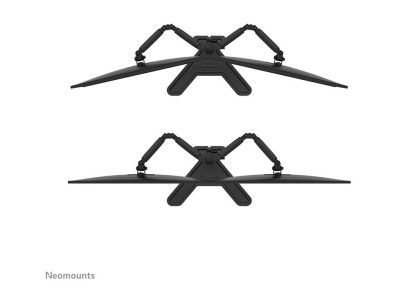 Neomounts : DS45-600BL2 DUAL MONITOR STAND - 10-32IN - 0-6 KG13 2 LBS (2X)