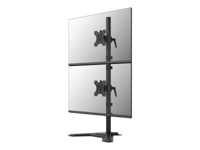 Neomounts : DS45-600BL2V DUAL MONITOR STAND - 10-32IN - 0-9 KG19 8 LBS (2X)