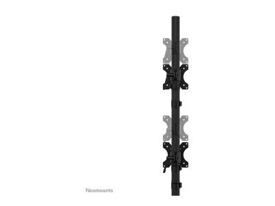 Neomounts : DS45-600BL2V DUAL MONITOR STAND - 10-32IN - 0-9 KG19 8 LBS (2X)