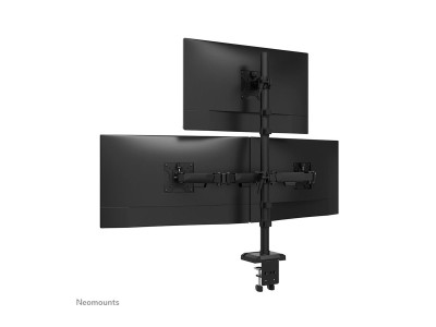 Neomounts : DS60-600BL2-1 TRIPLE MONITOR ARM - 10-32IN - 0-9 KG19 8 LBS (